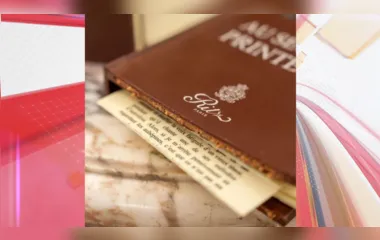 Livro feito inteiramente de chocolate custa mais de R$1 mil