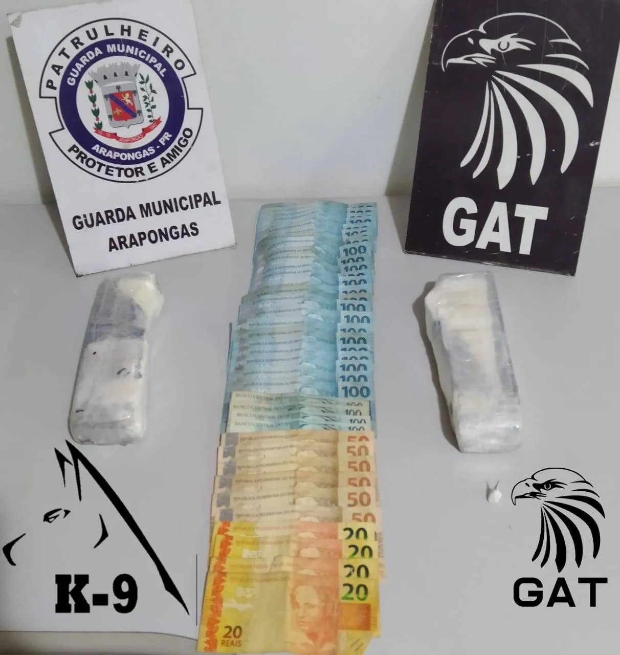 GM prende traficante e apreende mais de R$ 100 mil em cocaína