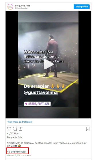 Gusttavo Lima processará deputada que divulgou vídeo fake