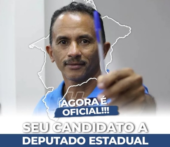  O partido do Caneta Azul é o PL, o mesmo do presidente Jair Bolsonaro 