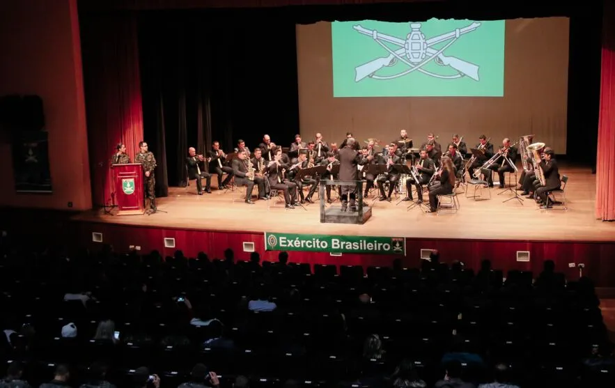 Banda do 30º BIMec faz concerto da Independência neste domingo