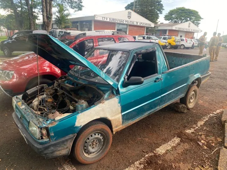  Carro furtado na segunda foi recuperado nesta quarta em Apucarana 