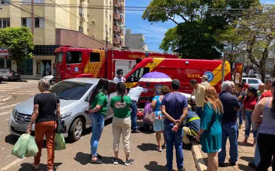  O pedestre foi atingido por um veículo Honda City com placa de Guarulhos 