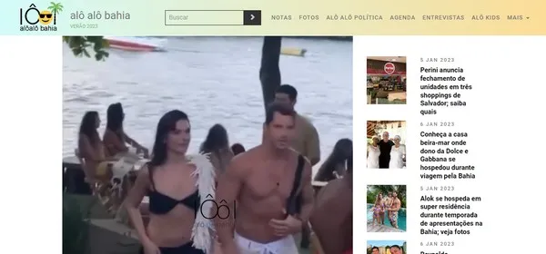 Isis Valverde curte férias com cunhado de Claudia Leitte e agita web