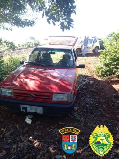  O veículo foi encontrado na Estrada Velha 