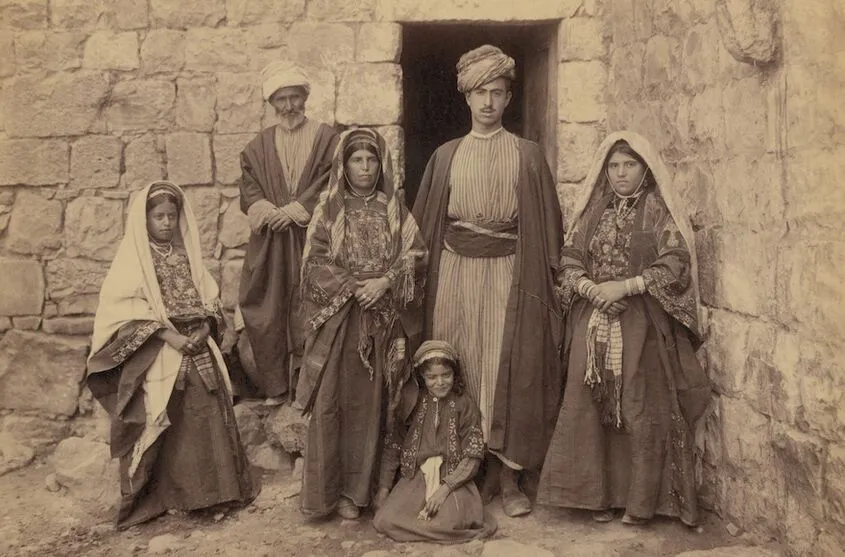  Palestinos no início do século XX 
