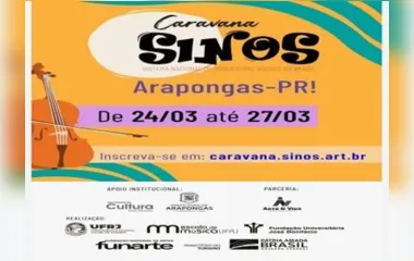 Caravana Sinos desembarca em Arapongas e oferta cursos