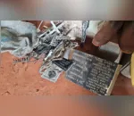 Criminosos invadiram o local para roubar peças metálicas e depredar os túmulos