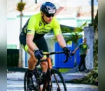 Apucaranense Thiago Olanczuk Alves, de 32 anos, fez a prova de ciclismo em 100 km
