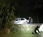 O acidente foi por volta das 22h30 desta quarta-feira (19), em Piraquara