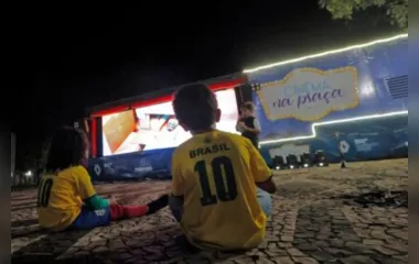 Dia das Crianças de Jandaia do Sul teve como presente exibições do Cinema na Praça