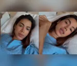 A cantora usou uma rede social para dar detalhes de seu estado de saúde