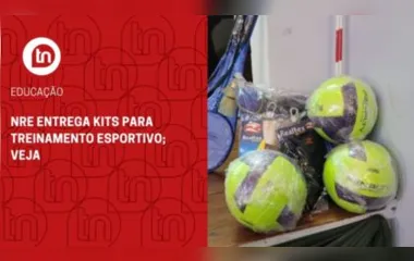 NRE entrega Kits para treinamento esportivo; veja