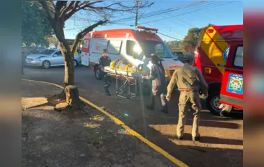 Acidente em bairro de Apucarana deixa feridos e mobiliza ambulâncias
