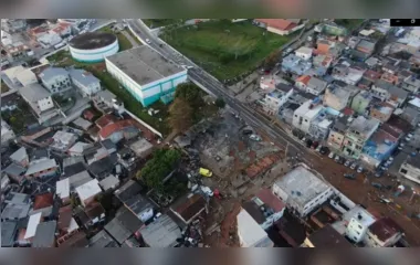 Reservatório de água rompe em Florianópolis e destrói pontos da cidade