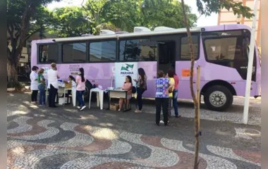 Em março, Ônibus Lilás da Secretaria de Justiça, Família e Trabalho vai levar para 6 municípios atendimento e orientação às mulheres - cURITIBA, 03/03/2022