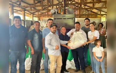 Prefeitura de Rio Branco do Ivaí inaugura barracão de reciclagem