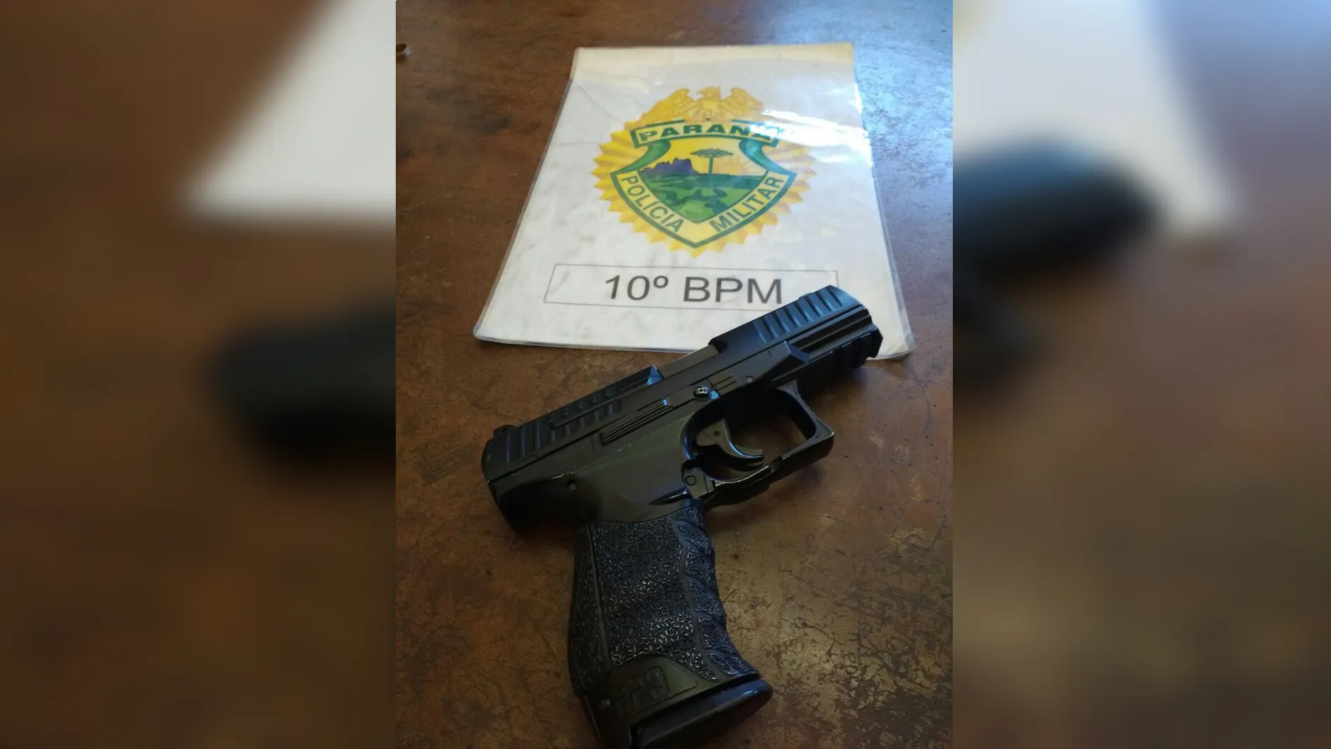 Suspeito de furto é preso com arma falsa em Apucarana