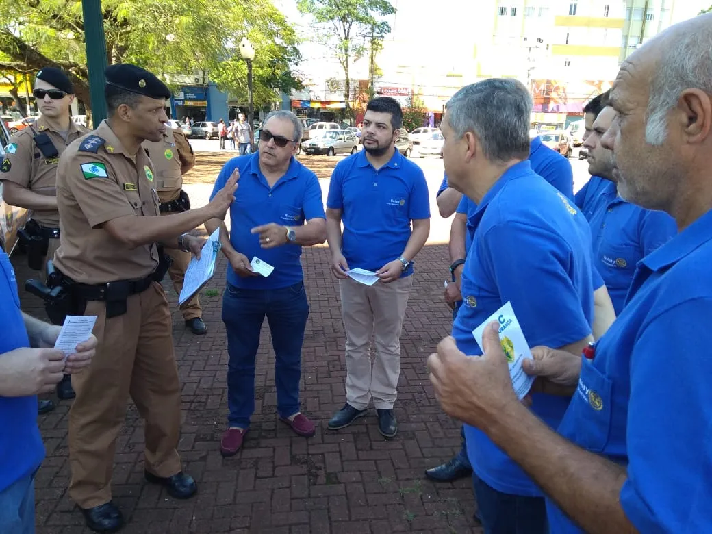 Polícia Militar e GM lançam campanha "ABC da Segurança" em Apucarana; veja vídeo
