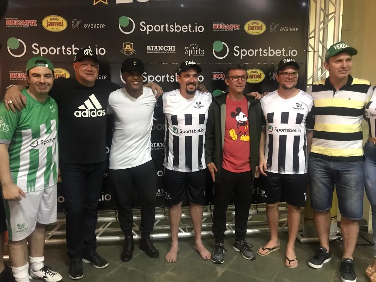 No Futebol das Estrelas, Palmeiras vence o Corinthians