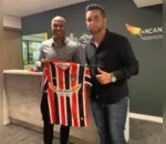 Marcos Assunção e Douglas Rodrigues de Lima em encontro no mês passado em São Paulo | Foto: Divulgação