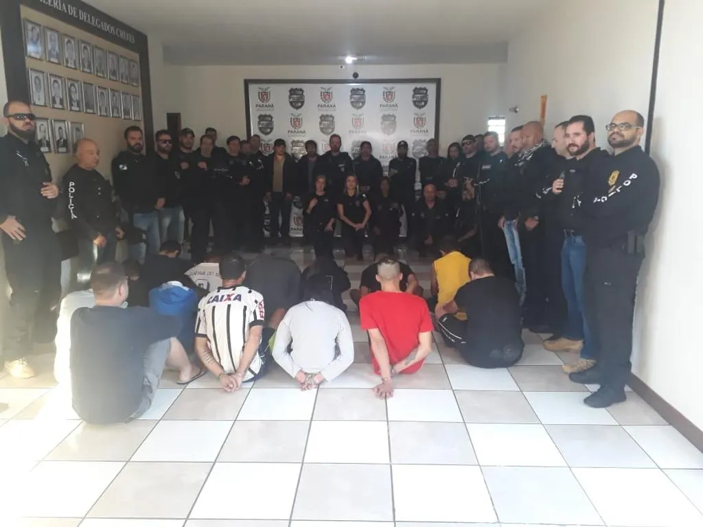 Polícia Civil realiza operação 'Cambira Segura'; 14 pessoas foram presas 