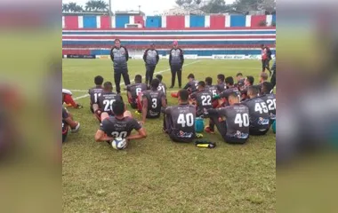 O Apucarana Sports volta aos treinos visando o returno da Taça Federação na categoria sub-23 - Foto: Apucarana Sports/Divulgação