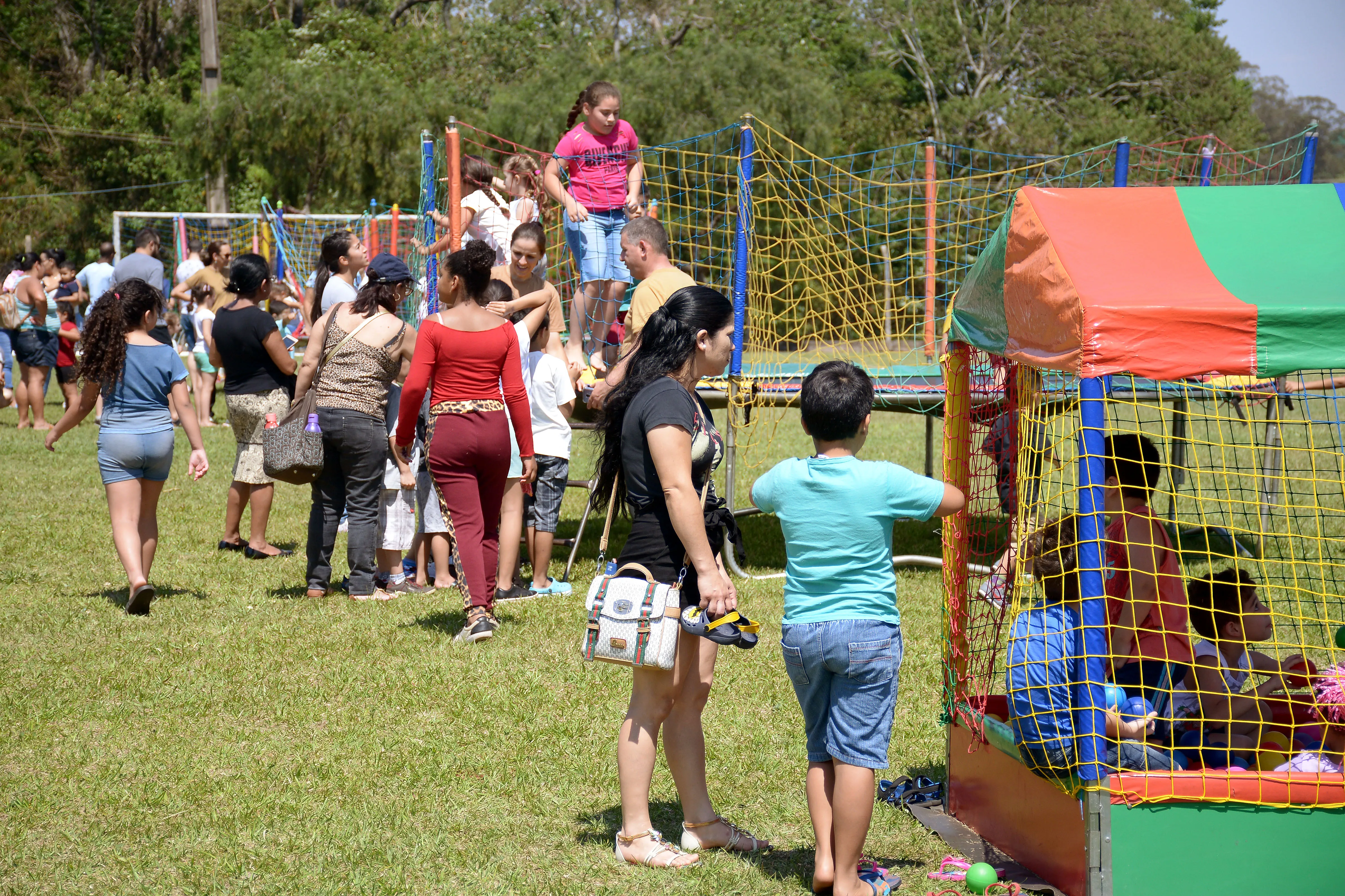 PM de Apucarana realiza atividades para crianças na manhã de hoje 