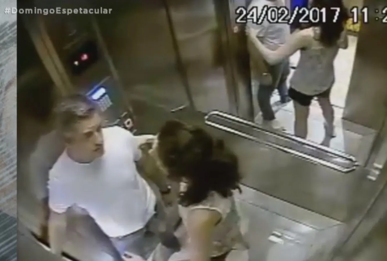 Vídeo mostra Victor Chaves agredindo ex-mulher grávida