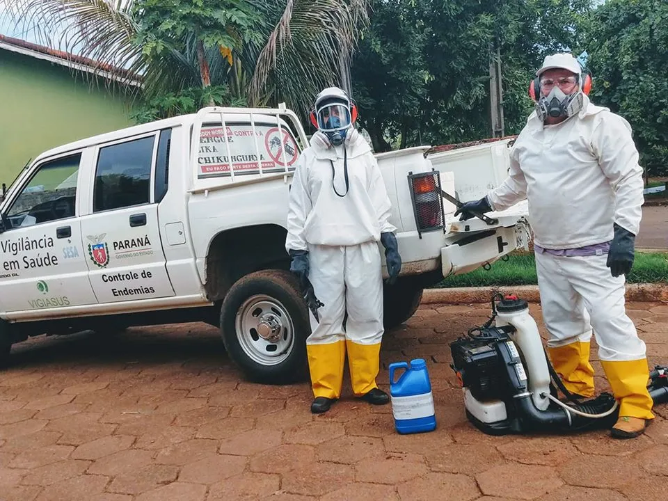 Ivaiporã e Godoy Moreira fazem uso do Malathion para controlar epidemia de dengue