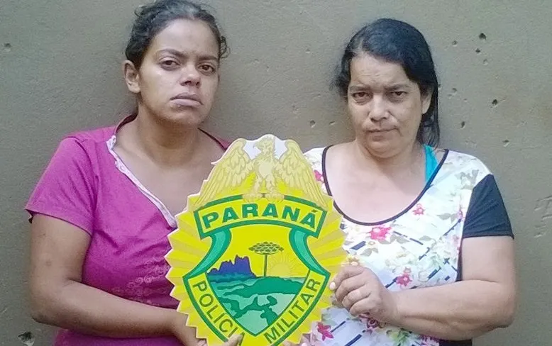 Mãe e filha são flagradas  com crack e maconha em Ivaiporã