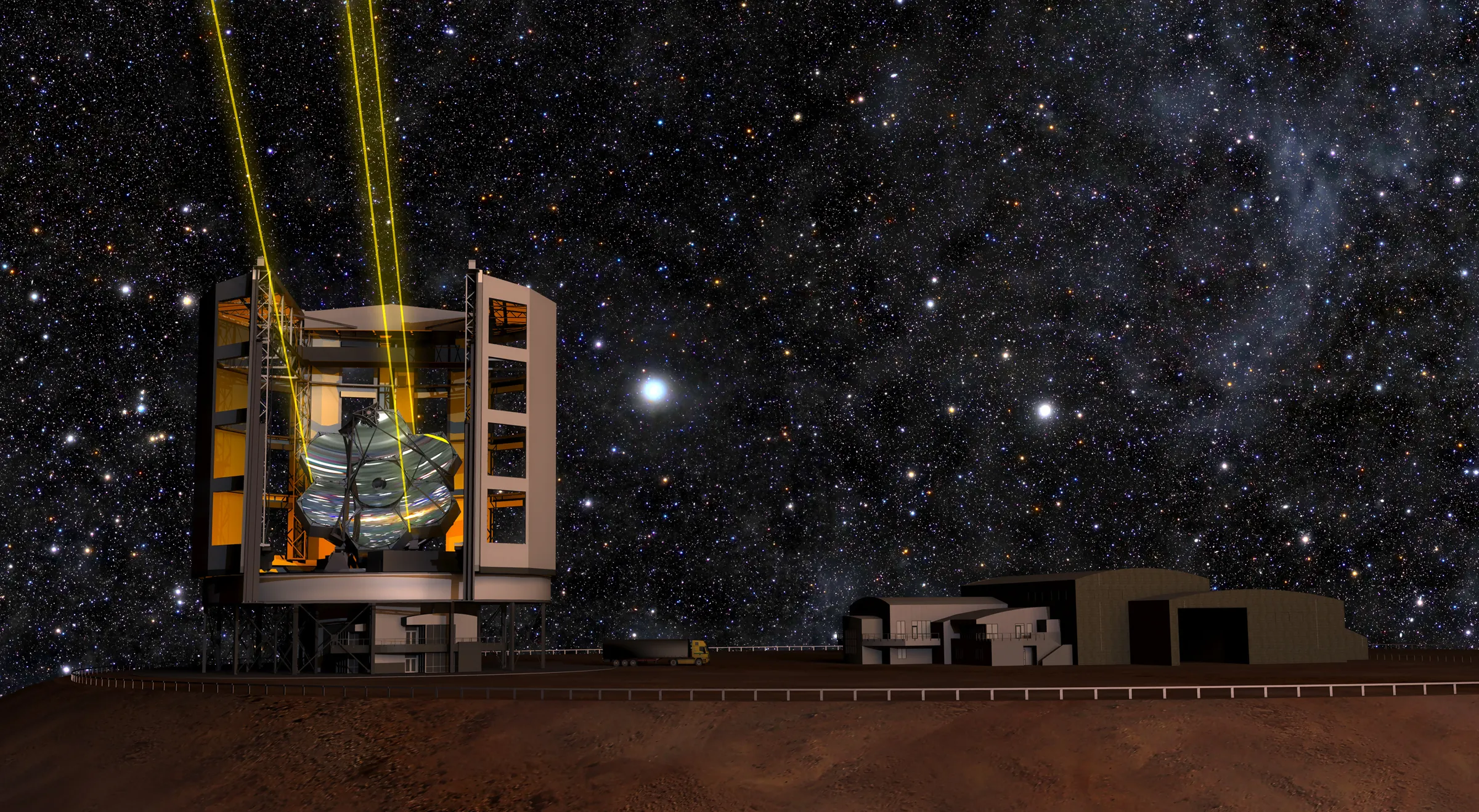 Maior telescópio do mundo procura vida alienígena perto de Alpha Centauri