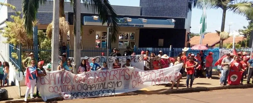 Trabalhadores protestam em todo o Paraná contra a Reforma da Previdência