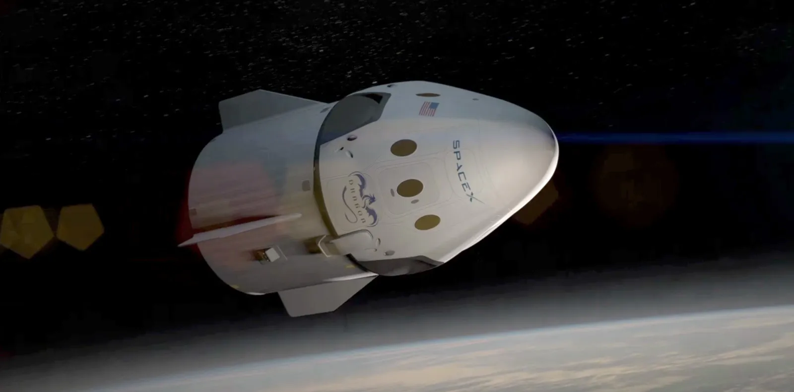 Cápsula Dragon da SpaceX retorna da Estação Espacial  e pousa no Pacífico