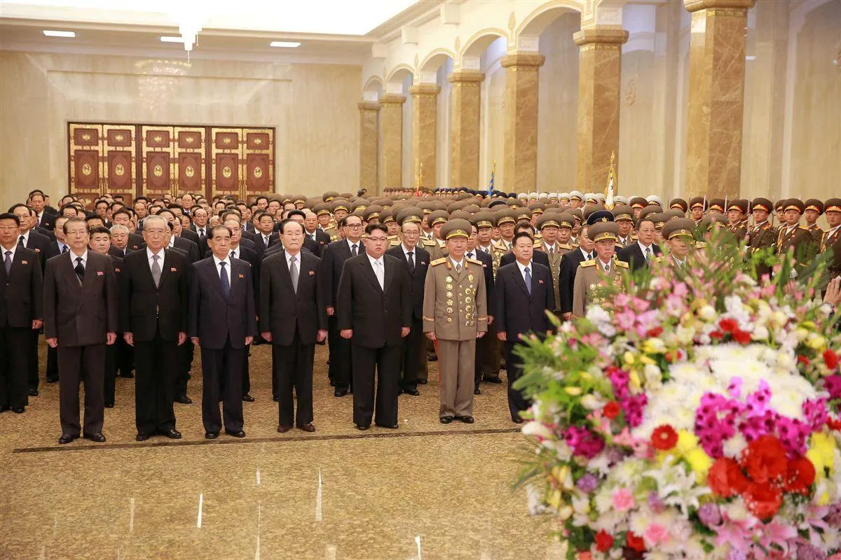 Veja imagens de propaganda do ditador da Coreia do Norte