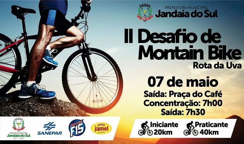 Jandaia do Sul promove 2ª edição do Desafio Mountain Bike