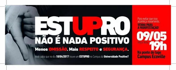 Aluna é estuprada dentro de campus universitário em Curitiba e estudantes organizam protesto 