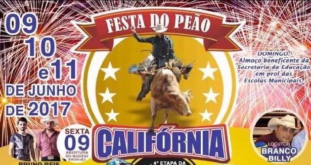 Califórnia promove Festa do Peão e sedia 4ª etapa da Copa Paraná de Motocross