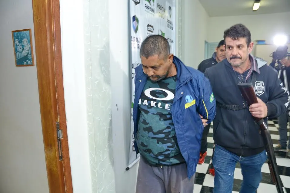 Polícia Civil apresenta homem suspeito de ter assassinado a nora 