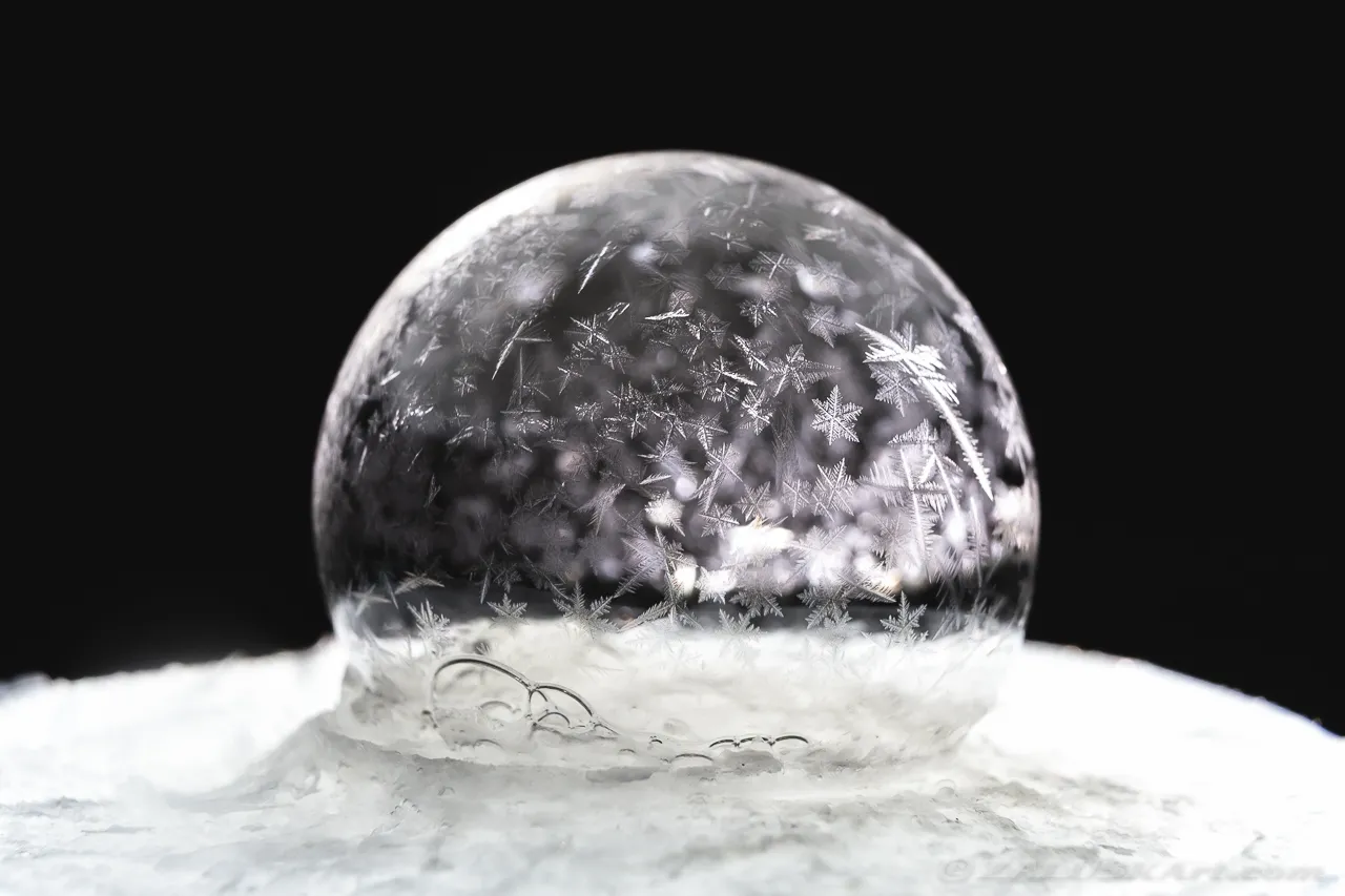 Saiba que acontece quando bolhas de sabão são congeladas; veja vídeo