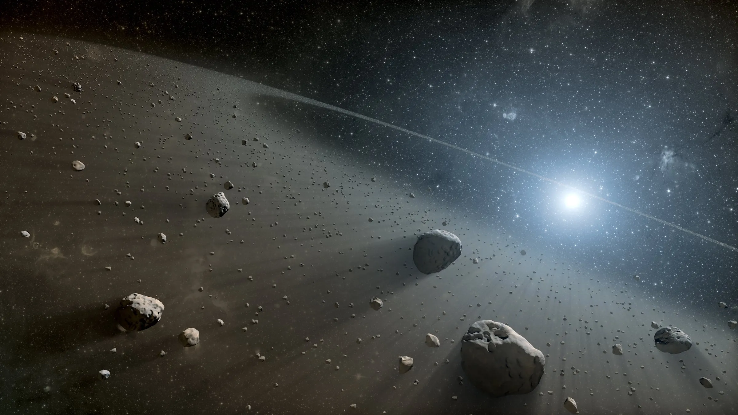 Cientistas dos EUA estimam que 887 asteroides vão se aproximar da Terra ainda em 2017