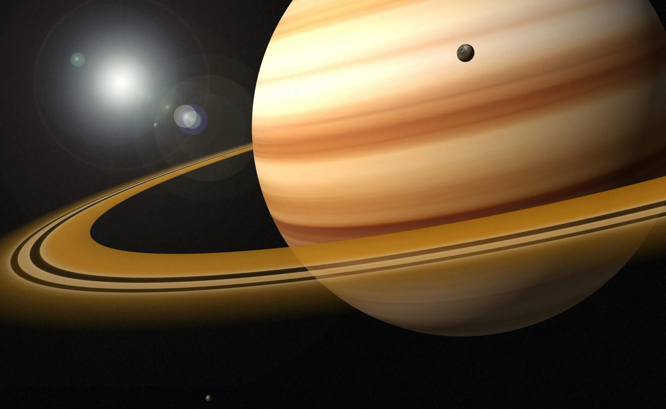 NASA detecta moléculas que podem propiciar vida em satélite de Saturno; veja vídeo