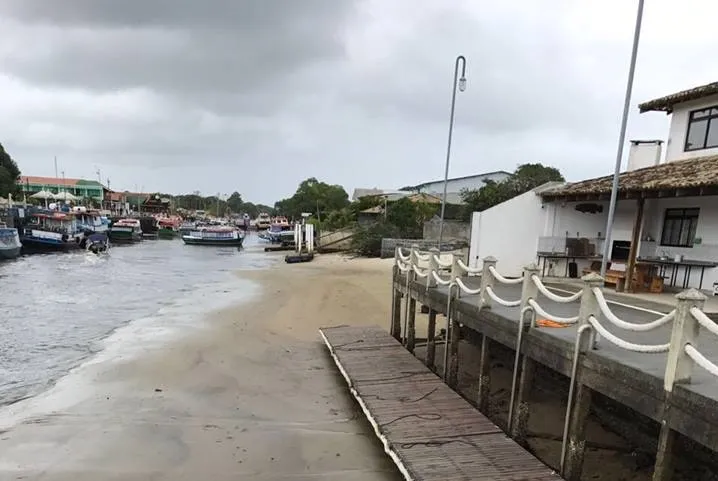 Moradores do Litoral do Paraná ficam intrigados com ‘sumiço’ do mar 