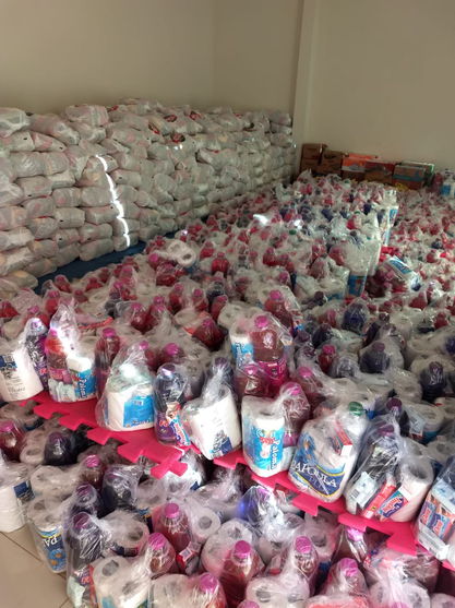ONG Arte & Vida distribui 1 mil cestas básicas em Arapongas