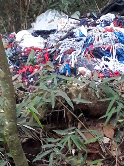 GCM registra descarte irregular de móveis e tecidos em Apucarana