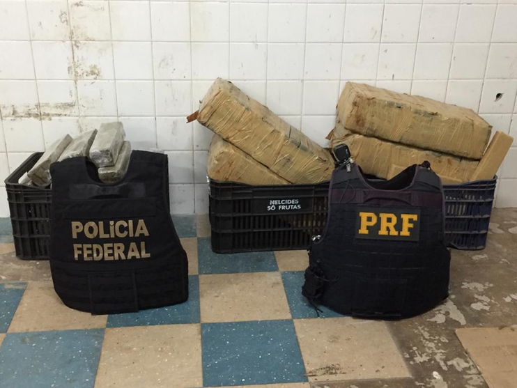 PRF apreende R$ 122 mil em maconha durante operação no Paraná