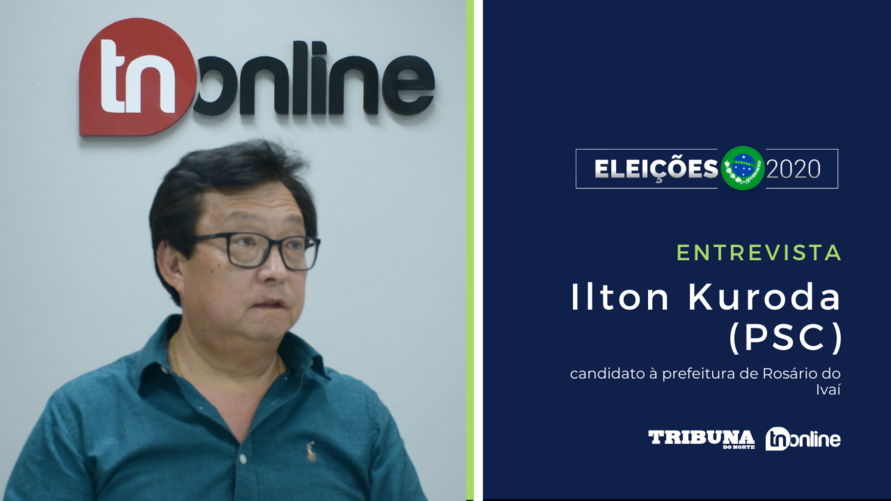 Ilton Kuroda (PSC), candidato à prefeitura de Rosário do Ivaí