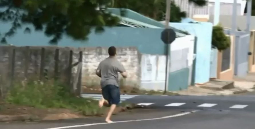 Preso é flagrado fugindo de cadeia no Paraná; vídeo