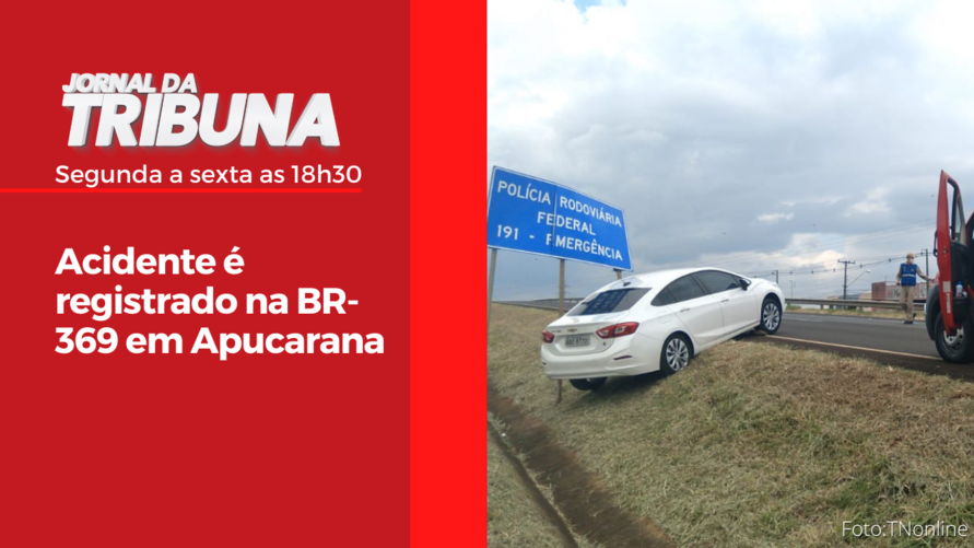 Acidente é registrado na BR-369 em Apucarana
