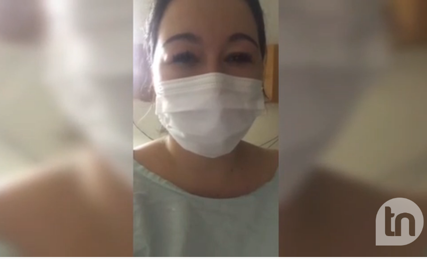 Enfermeira de Apucarana grava vídeo e fala de recuperação